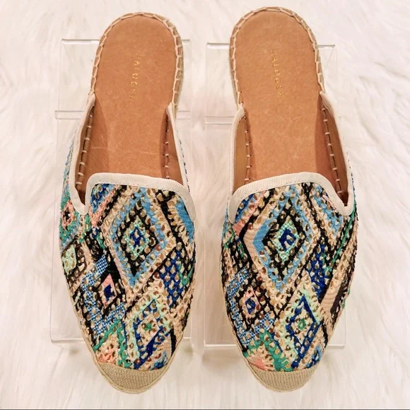 Halogen Shoes Halogen Multicolored Blythe Espadrille Mules